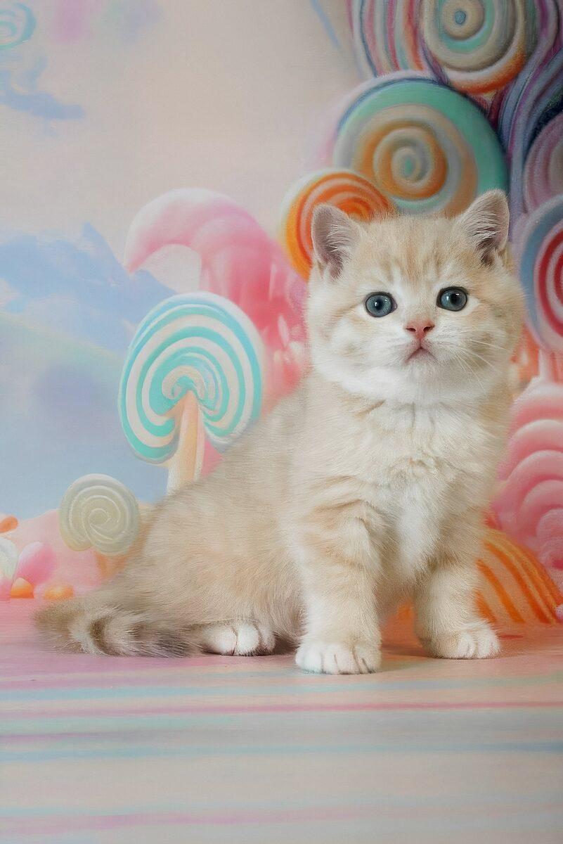 Oscar, a British Shorthair kitten
